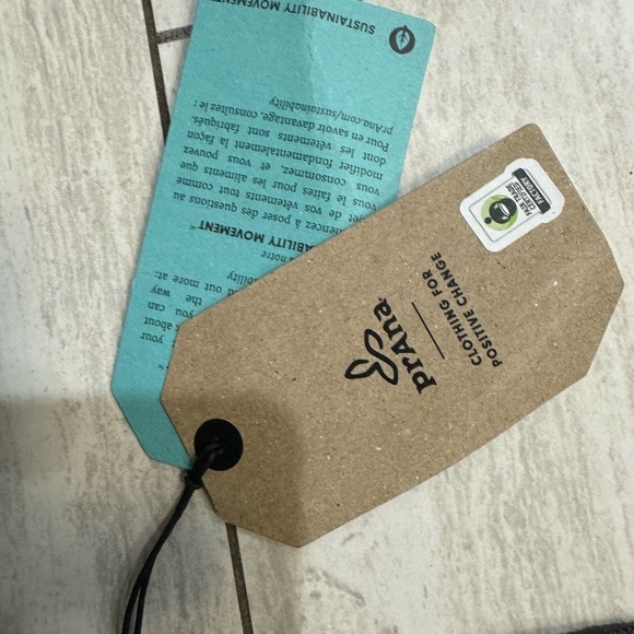 PrAna Men's Black Straight Fit Jeans 40W x 32L Five-Pocket Zip Fly Cotton Blend - Picture 5 of 9